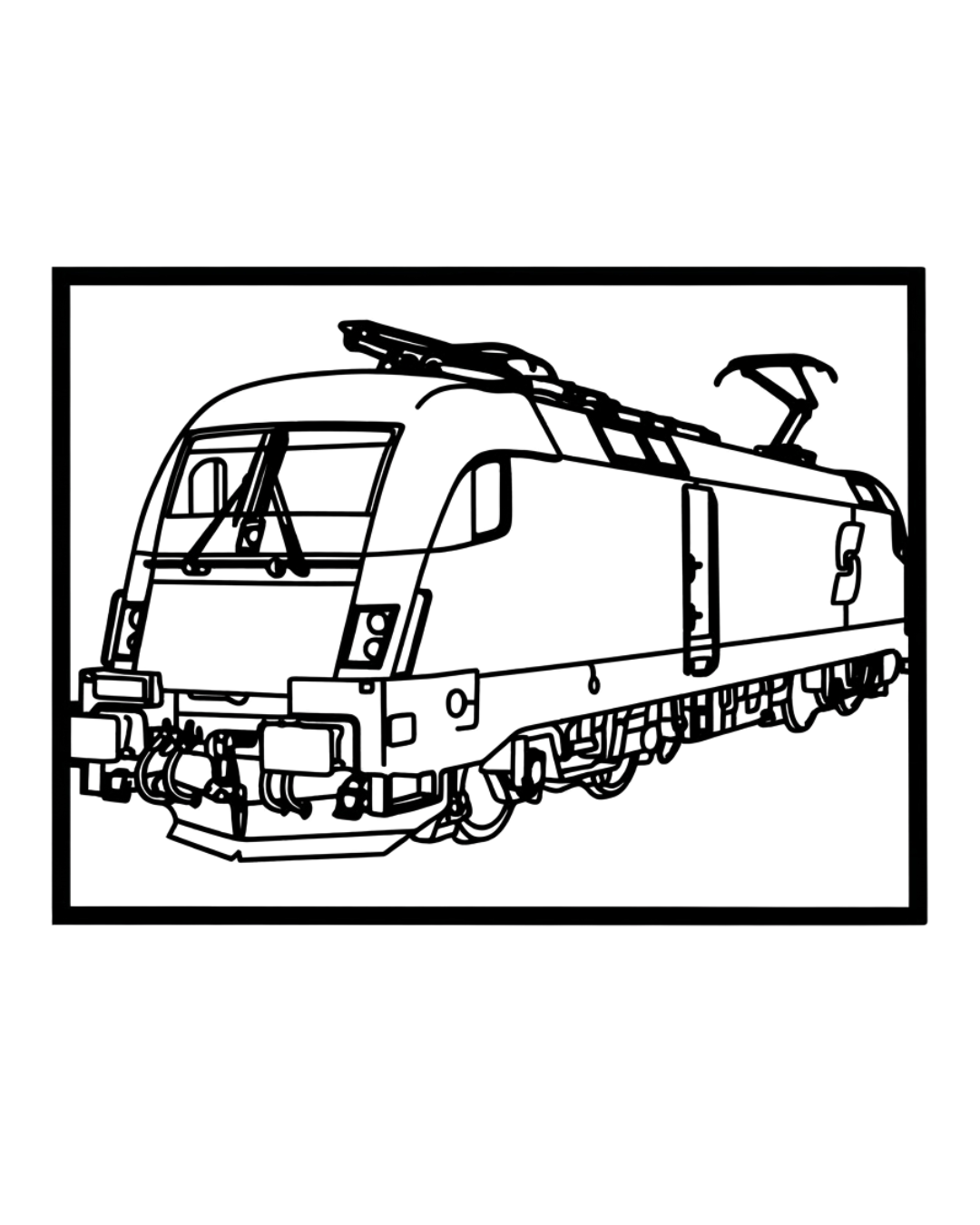 "Kraftpaket" Metall-Wandbild (40 cm)