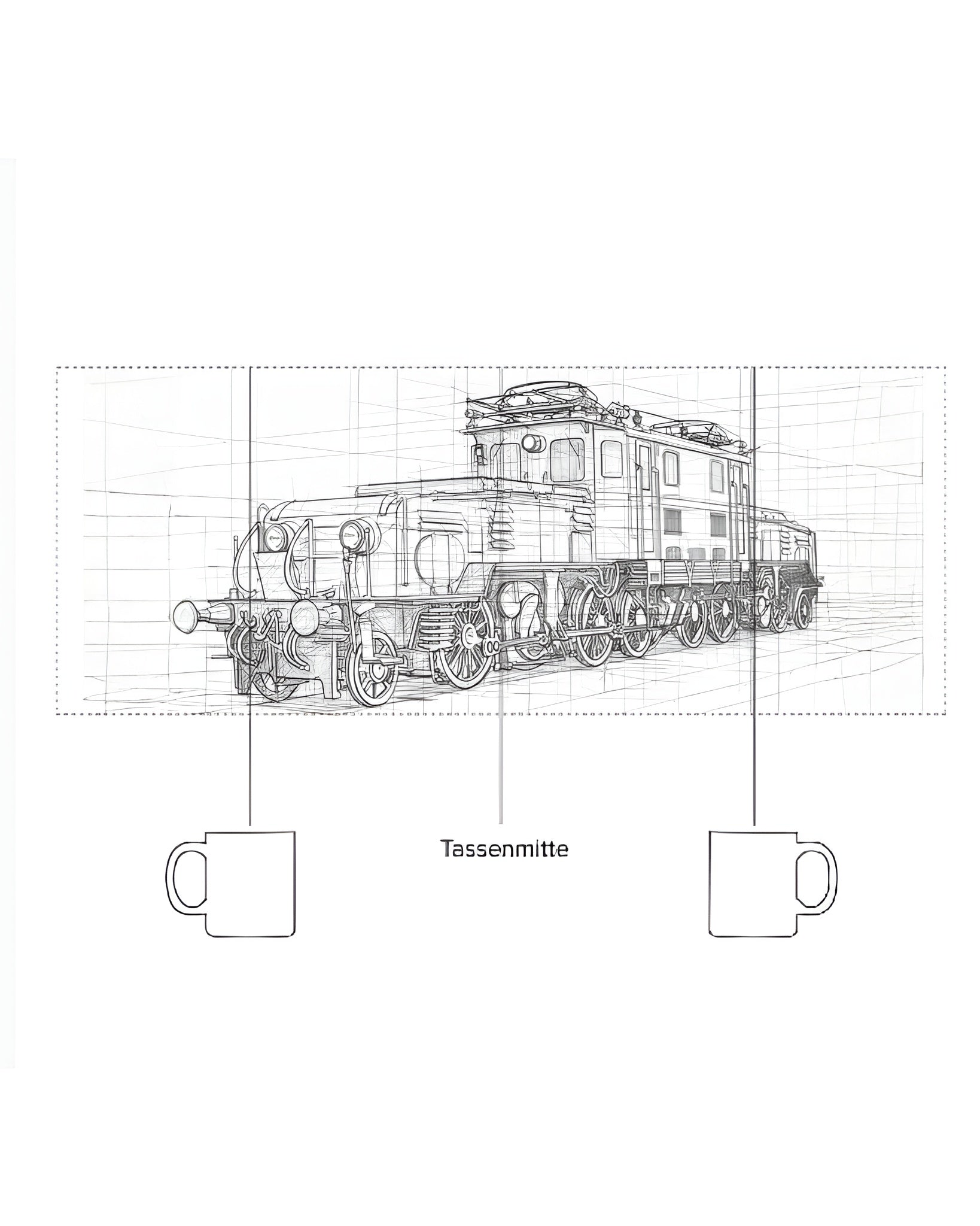 “Krokodil” Tasse