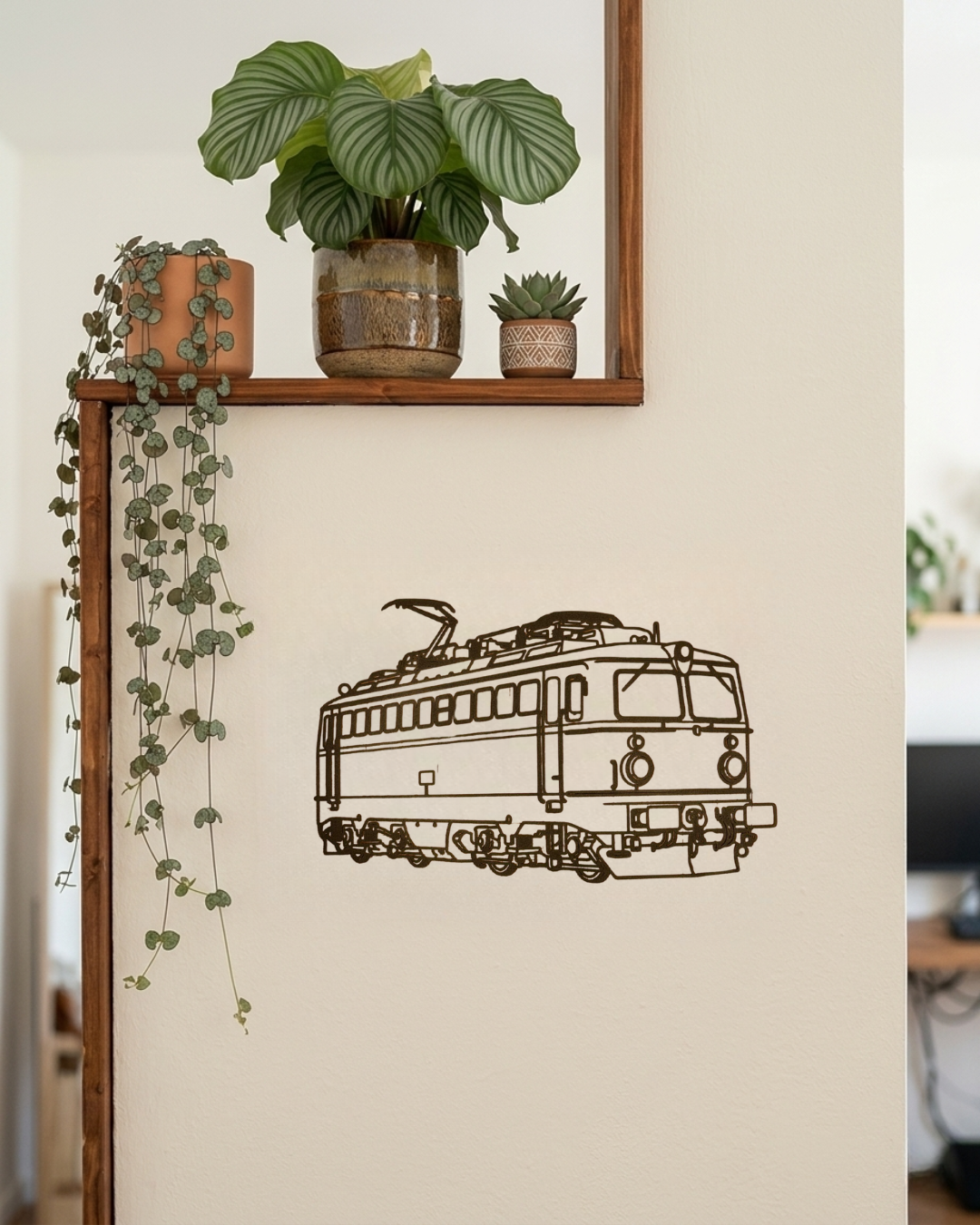 “Glubschi” Metall-Wandbild (30 cm)